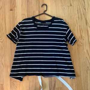 Topshop Tie Back Tee